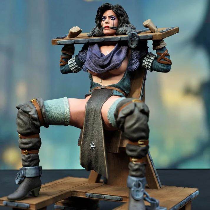Yennefer BDSM Statue | The Witcher Fan Art by Exclusive3dprints SFW,NSFW null