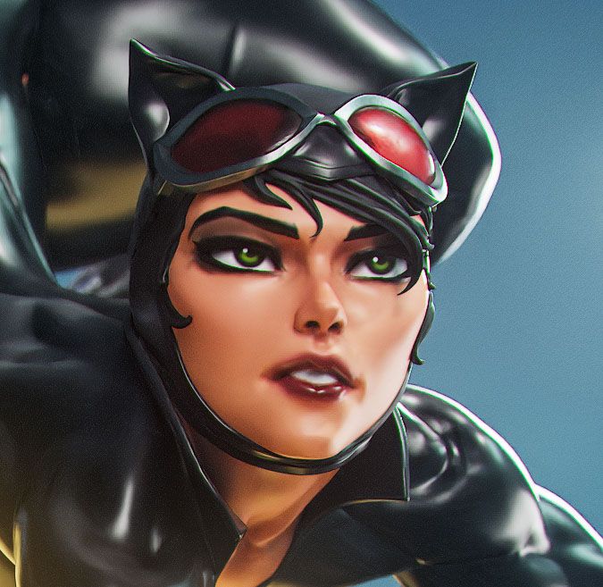 Catwoman Statue | DC Fan Art by Gatsu SFW,NSFW,Futa 3d printed statue,3d printed,nsfw statue,futa statue,Catwoman Statue,dc statue,futa figurines,futanari figurines,futanari statue