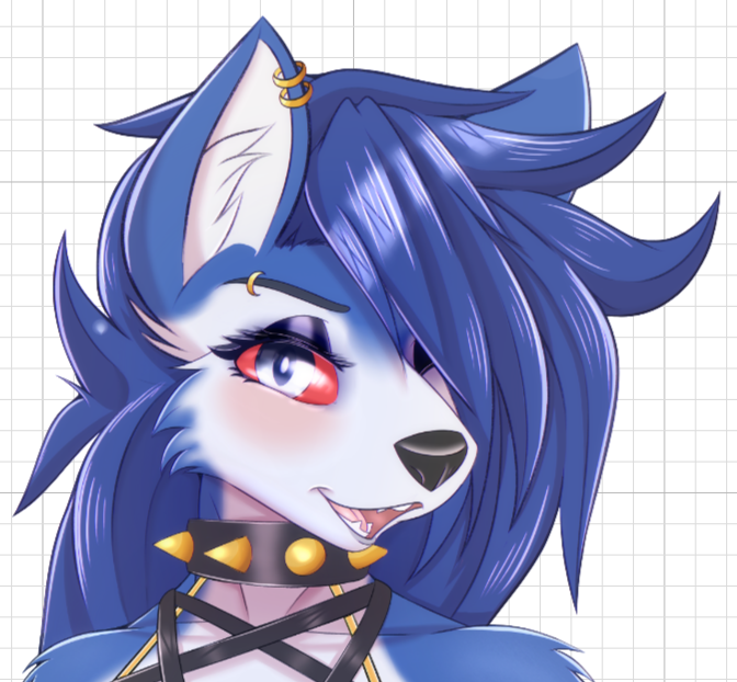 Loona Cosplay Krystal v2 Sticker | Helluva Boss Vinyl Sticker SFW,NSFW loona nsfw,loona sticker,furry sticker,SFW stickers,Helluva Boss,NSFW stickers