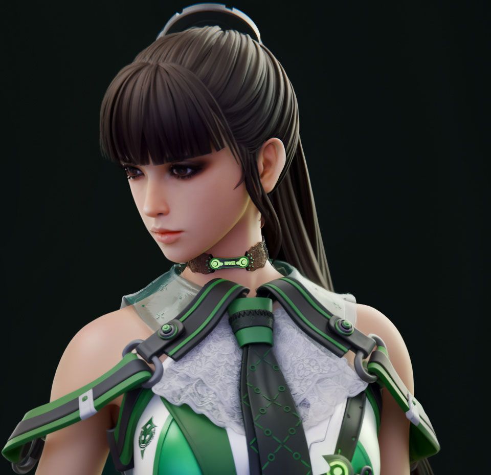 Eve Statue | Stellar Blade Fan Art by Bulkamancer SFW 3d printed statue,3d printed,Eve Statue,3d printed figure,Stellar Blade statue