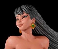 Chel Statue | The Road to Eldorado Fan Art by Digital Dark SFW,NSFW,Futa 3d printed statue,3d printed,nsfw statue,futa statue,3d printed figure,Chel Statue,The Road to Eldorado