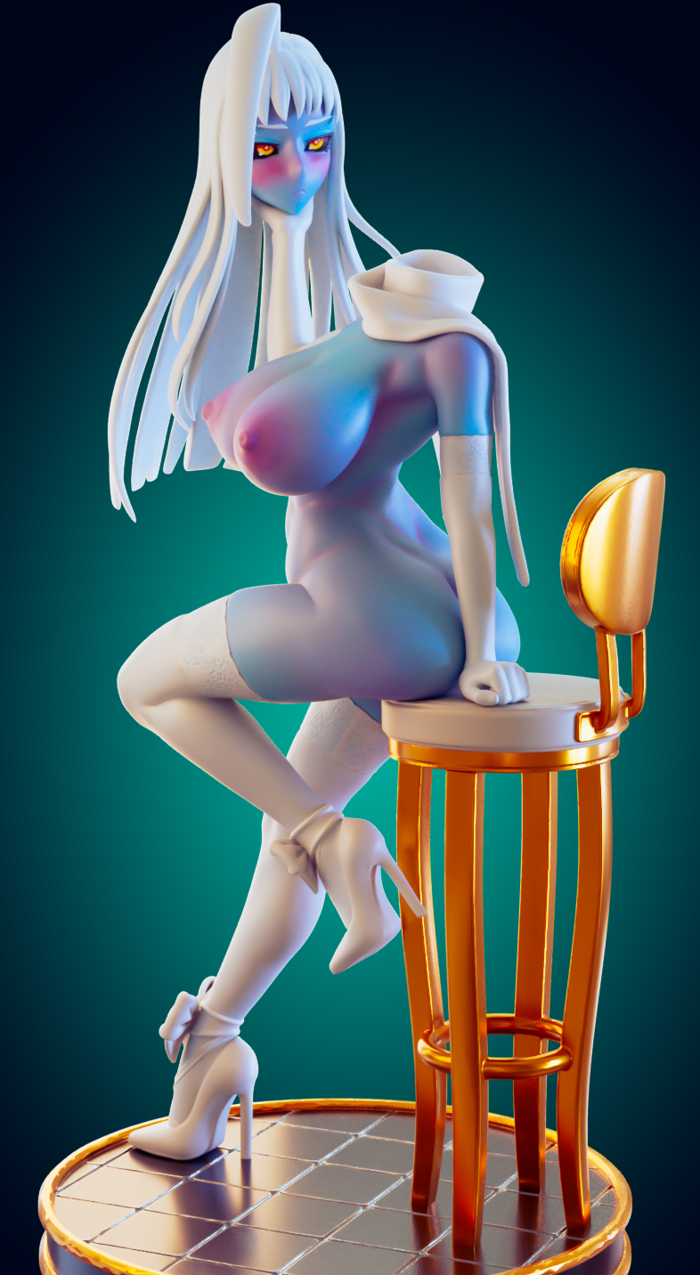 Lala Wedding Girl Furry Statue | Monster Girl Fan Art by Officer Rhu SFW,NSFW,Futa 3d printed statue,3d printed,3d printed figure,Lala Wedding Girl Statue,Monster Girl Statue,futa statue,futa figurines,futanari figurines,futanari statue,nsfw statue,furry statue