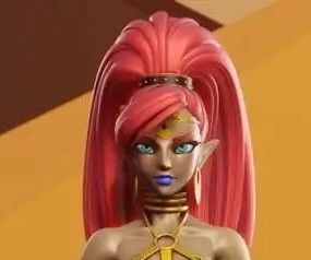 Dom Urbosa Statue | The Legend of Zelda Fan Art by Rushzilla SFW null