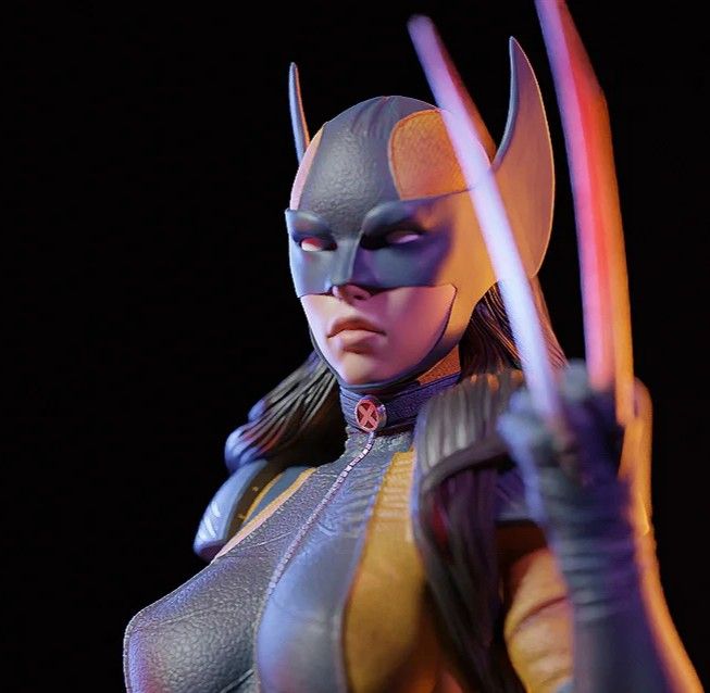 X-23 Statue | Marvel Fan Art by E.S Monster SFW,NSFW 3d printed,3d printed statue,X-23 Statue ,nsfw statue,Marvel statue 