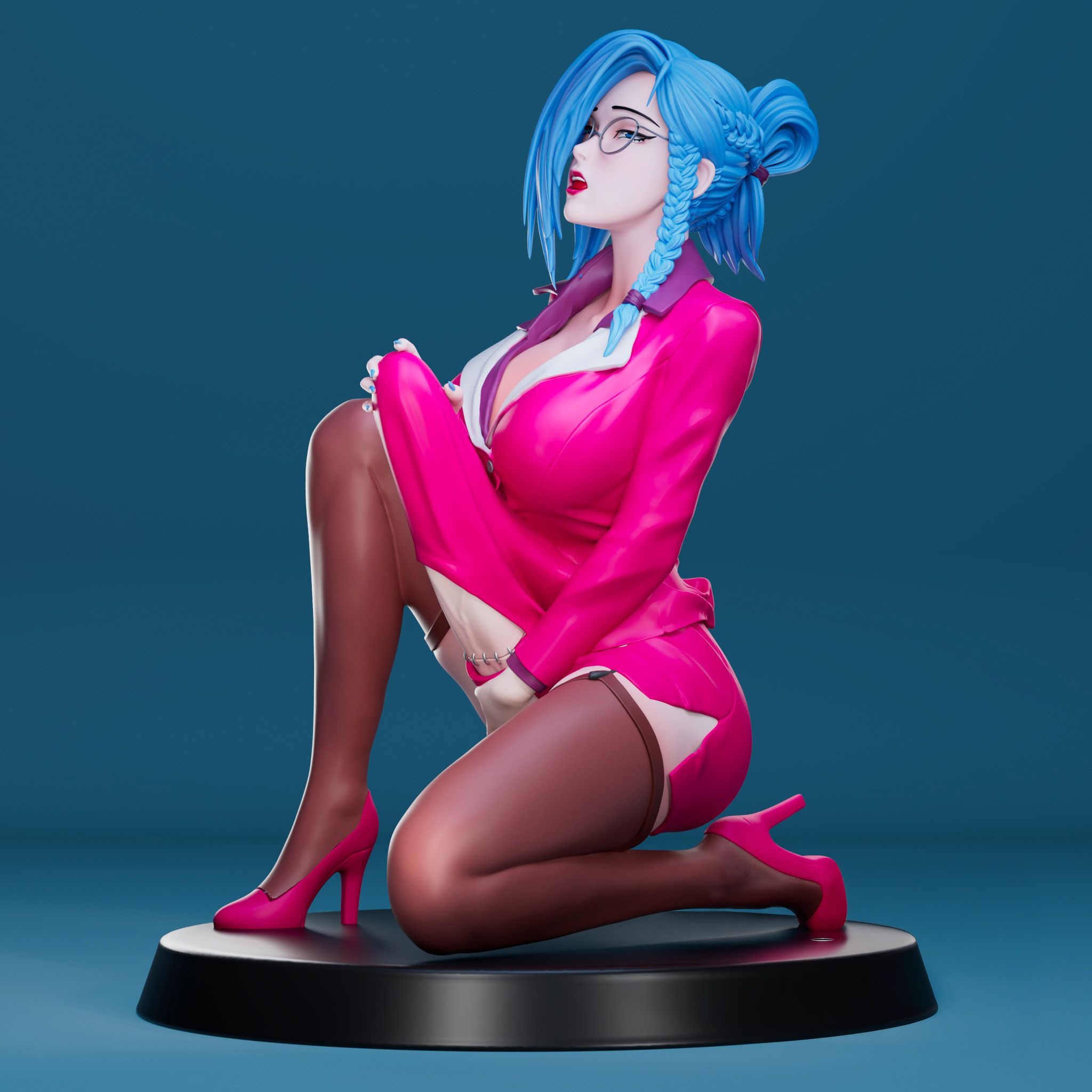 Statue Vanessa Futa | Pigeon Blood Fan art par Freyas Fantasys Futa 3d printed statue,3d printed,3d printed figure,Vanessa Statue,Pigeon Blood Statue,nsfw statue,futa figurines,futanari figurines,futanari statue,futa statue