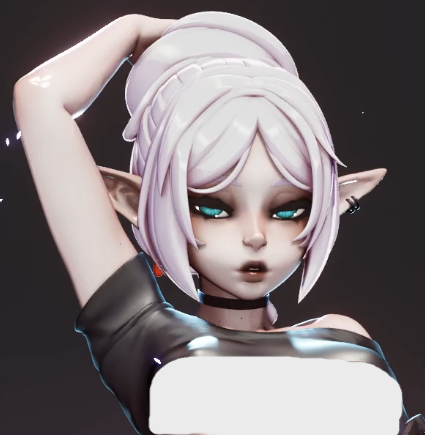 Goth Frieren Statue | Frieren: Beyond Journey's End Fan Art by Rushzilla SFW,NSFW 3d printed statue,3d printed,3d printed figure,Frieren: Beyond Journey's End Statue,Goth Frieren Statue,nsfw statue