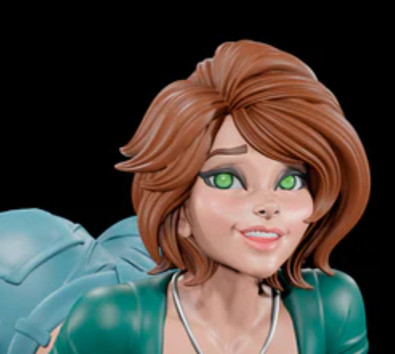 Aunt Cass Statue | Big Hero 6 Fan Art by Digital Dark SFW,NSFW,Futa 3d printed statue,Big Hero 6,Aunt Cass,3d printed figure,nsfw statue,futa statue