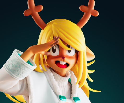 Noelle Holiday Deer Girl Furry Statue | Deltarune Fan Art by Officer Rhu SFW,NSFW,Futa 3d printed statue,3d printed,3d printed figure,Noelle Holiday Statue,Deltarune Statue,Deer Girl Statue,nsfw statue,furry statue,futa statue,futa figurines,futanari figurines,futanari statue