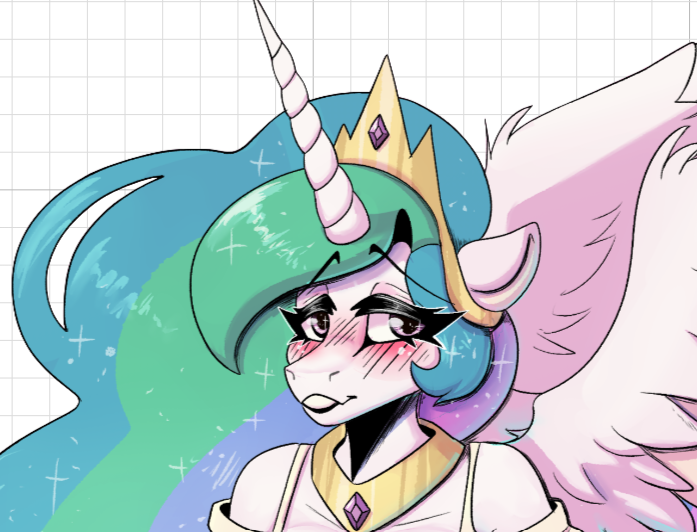 Princess Celestia V4 Furry Sticker | My Little Pony Vinyl Sticker SFW furry sticker,sfw sticker,stickers,Princess Celestia,mlp sticker,My Little Pony sticker