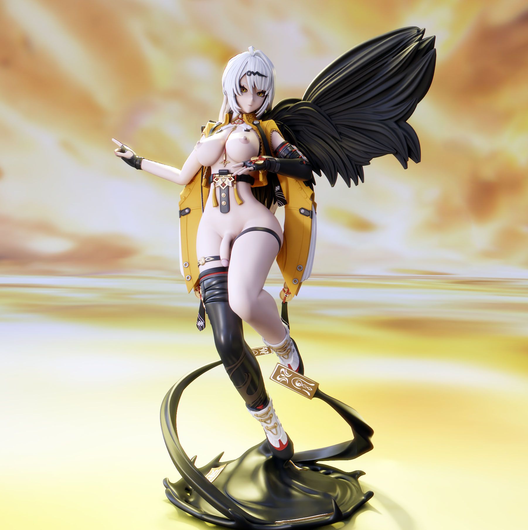 Yi Xuan Statue | Zenless Zone Zero Fanart von FunserviceSTL SFW,NSFW,Futa 3d printed statue,nsfw statue,Yi Xuan statue,Zenless Zone Zero statue,3d printed figure,3d printed,futa statue,futa figurines,futanari figurines,futanari statue