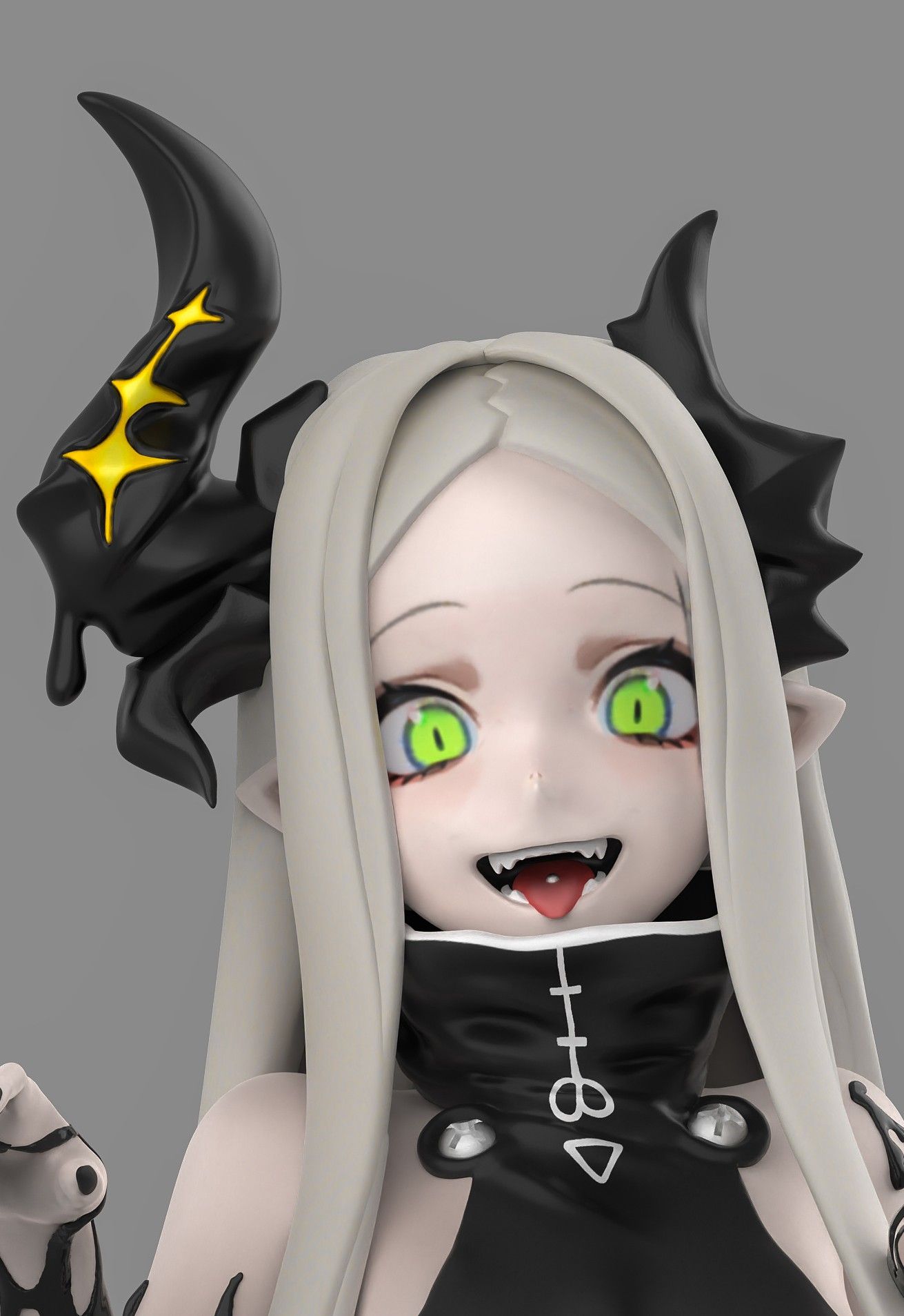 Leviathan Statue | NIKKE Fan Art by Sin3Dstudio  SFW 3d printed statue,Leviathan statue,NIKKE,3d printed figure,3d printed