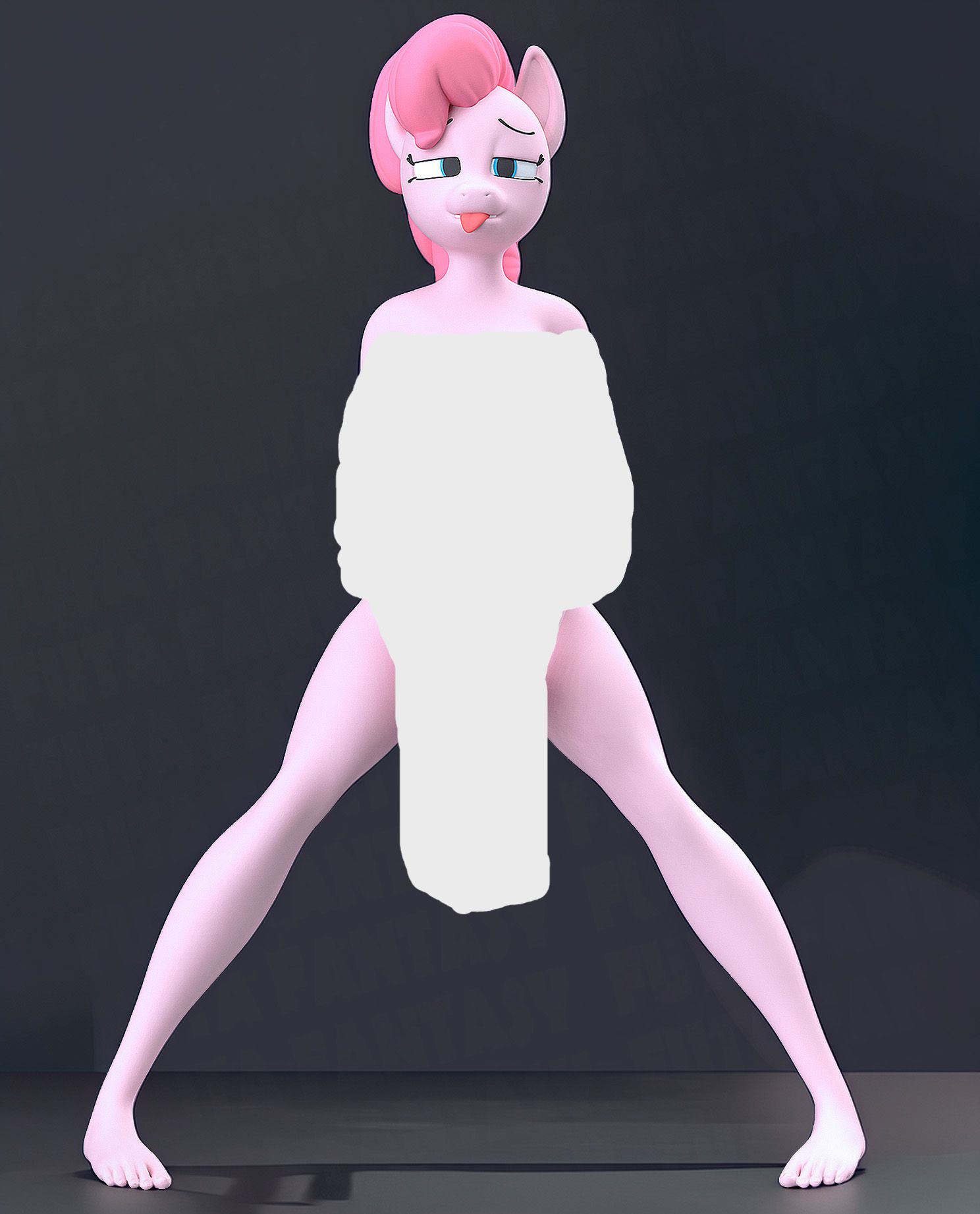 Pinkie Pie Futa Statue | My Little Pony Fan Art by FutaFantasy Futa 3d printed statue,3d printed,nsfw statue,3d printed figure,Pinkie Pie Statue,futa statue,futa figurines,futanari figurines,futanari statue,My Little Pony statue