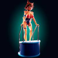 Figura Polt Kobold Monster Girl | Monster Musume Fanart autorstwa Officer Rhu SFW,NSFW,Futa 3d printed,Polt Kobold statue,futa statue,Monster Musume statue,furry statue,nsfw statue,futa figurines,futanari figurines,futanari statue