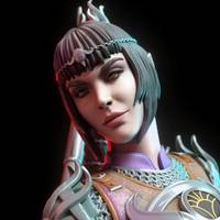 Figura Shadowheart | Baldur's Gate 3 Fanart autorstwa TorridaMinis SFW,NSFW,Futa 3d printed,3d printed statue,nsfw statue,3d printed figure,Baldur's Gate Statue,Shadowheart Statue,futa figurines,futanari figurines,futanari statue,futa statue