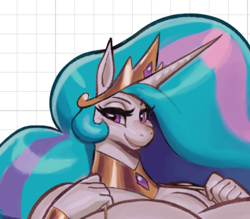 Princess Celestia V1 Furry Sticker | My Little Pony Vinyl Sticker SFW furry sticker,sfw sticker,stickers,Princess Celestia,mlp sticker,My Little Pony sticker