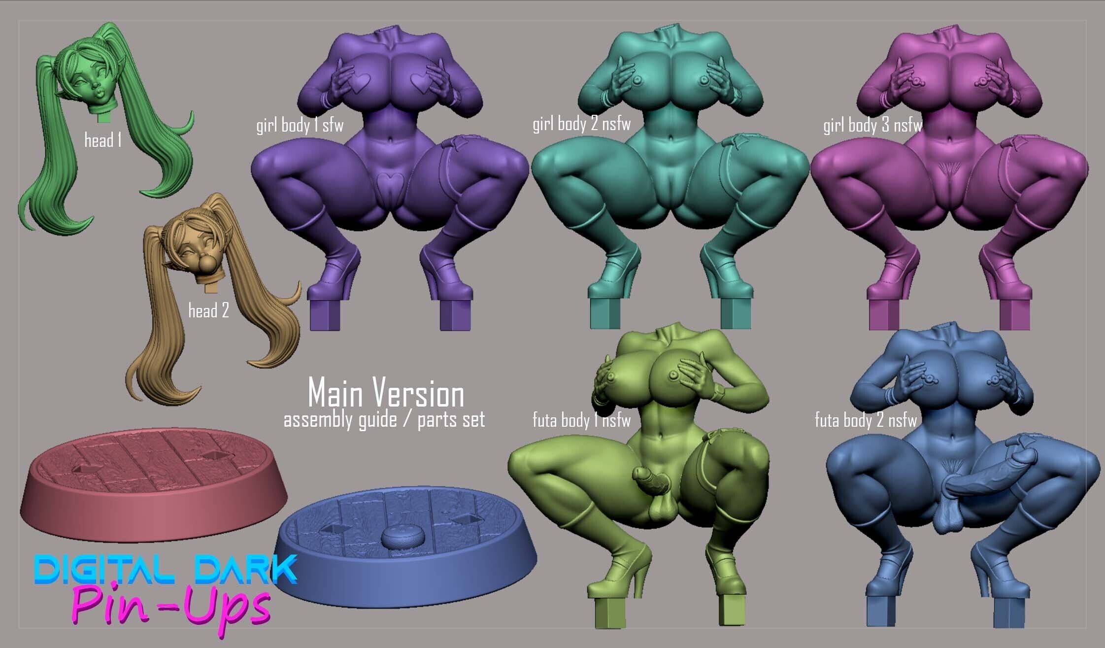 Estatua Frieren Bad Girl | Fan art Frieren: Beyond Journey's End por Digital Dark NSFW,Futa 3d printed statue,3d printed,nsfw statue,futa statue,3d printed figure,Frieren Bad Girl Statue,Frieren: Beyond Journey's End Statue