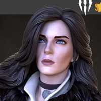 Statua Yennefer | The Witcher Fan art di OXO3D SFW,NSFW 3d printed statue,3d printed,nsfw statue,3d printed figure,Yennefer Statue,The Witcher Statue