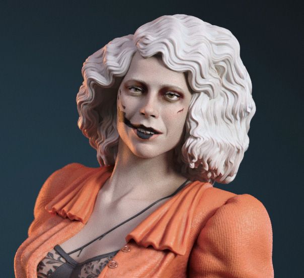 Ida Statue | The Bride Fan Art by TorridaMinis SFW,NSFW 3d printed,3d printed statue,nsfw statue,3d printed figure,Ida Statue,The Bride Statue