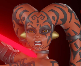 Darth Talon Statue | Star Wars Fan Art by Digital Dark SFW,NSFW,Futa null