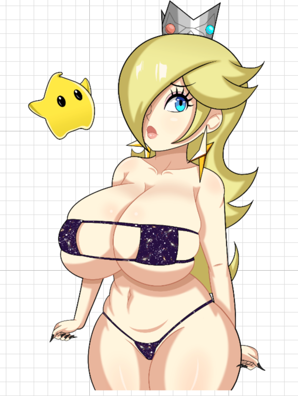 Princess Rosalina And Star Sticker | Mario Vinyl Sticker SFW,NSFW,Futa Mario stickers,Princess Rosalina sticker,nsfw statue,futanari sticker,futa sticker