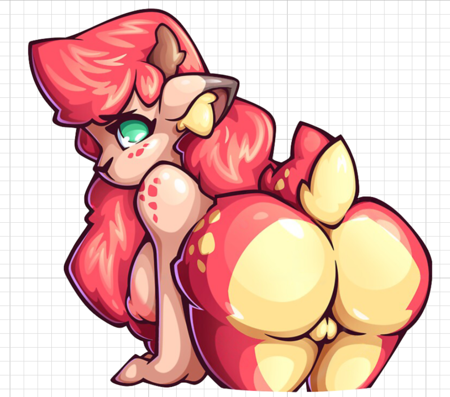 Faun Furry Girl Sticker | Original Vinyl Sticker NSFW stickers,Original sticker,Faun sticker,furry sticker,nsfw sticker