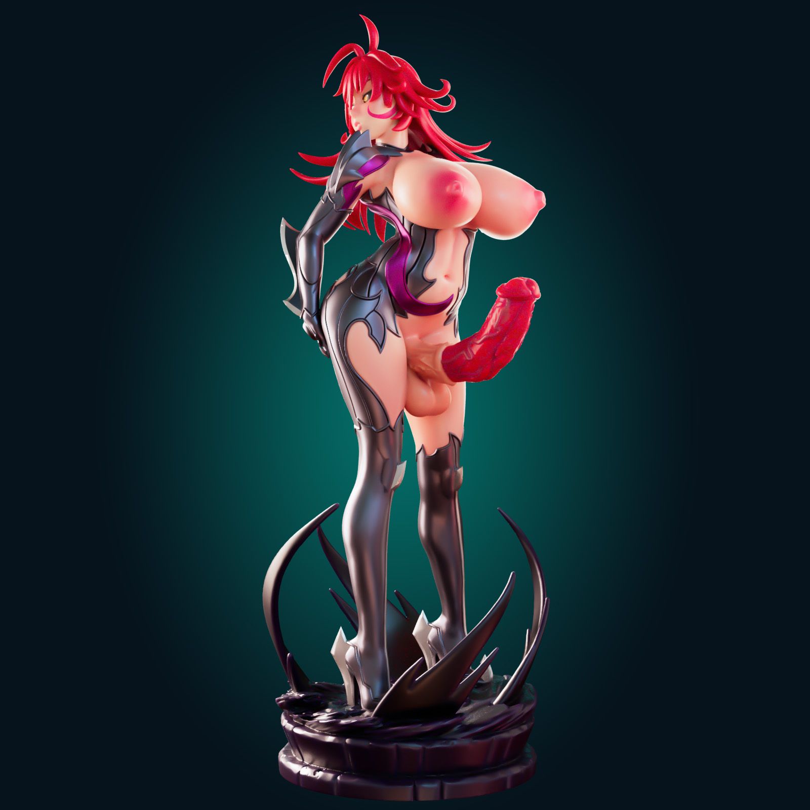 Masane Amaha Mommy Statue | Witchblade Fan Art by Officer Rhu SFW,NSFW,Futa 3d printed,Masane Amaha statue,futa statue,witchblade statue,nsfw statue,futa figurines,futanari figurines,futanari statue