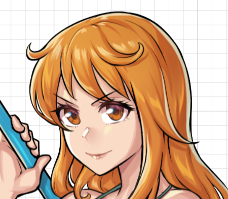 Nami Sticker | One Piece Vinyl Sticker SFW,NSFW sfw sticker,Nami sticker,nsfw sticker,One Piece stickers,anime girl sticker