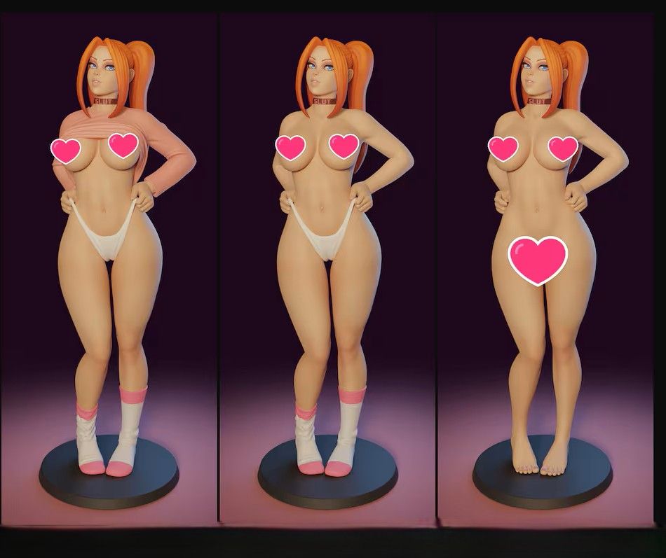 Chloe Statue | Original Fan Art by Texelion SFW,NSFW 3d printed statue,3d printed,nsfw statue,3d printed figure,Chloe Statue