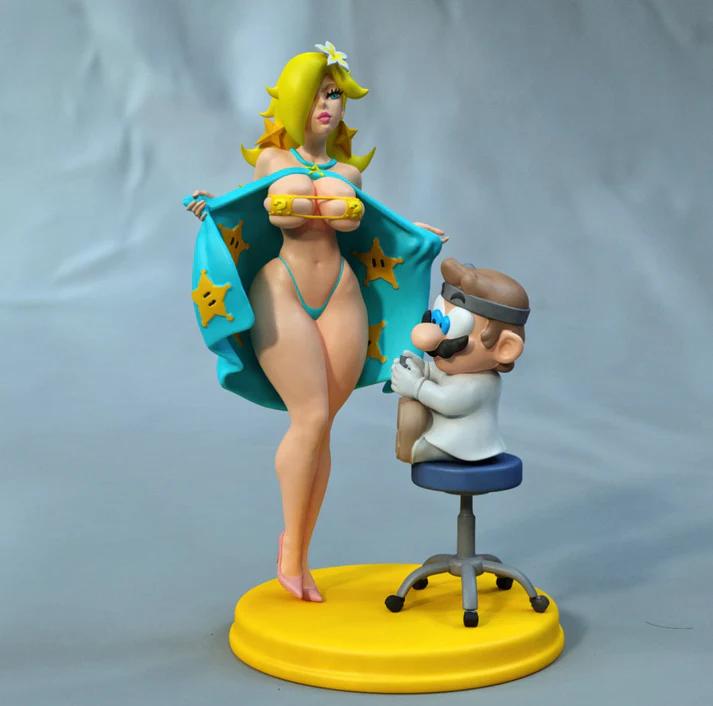 Rosaline and Doctor Statue | Super Mario Fan Art by Exclusive3dprints