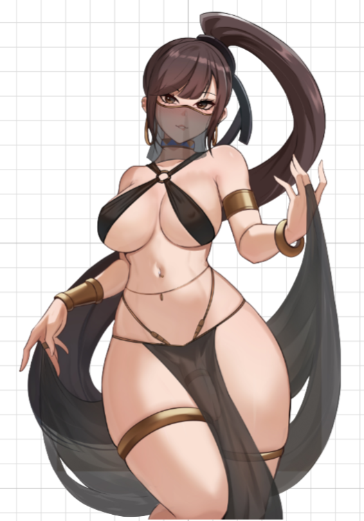 Eve Belly Dancer Futa Sticker | Stellar Blade Futanari Stickers Ecchi Cartoon Futa futanari sticker,Stellar Blade stickers,futa sticker,Eve Belly Dancer sticker,nsfw sticker