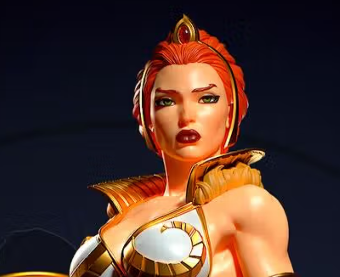 Teela Statue | Masters of the Universe Fan Art by Yan-H SFW,NSFW 3d printed,3d printed statue,nsfw statue,3d printed figure,Teela Statue,Masters of the Universe Statue