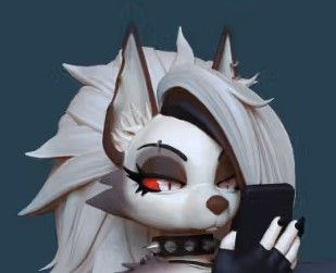 Loona NSFW Statue | Helluva Boss Fan Art by GeneralButa SFW,NSFW 3d printed statue,3d printed,nsfw statue,Loona Statue,3d printed figure,furry statue,Helluva Boss
