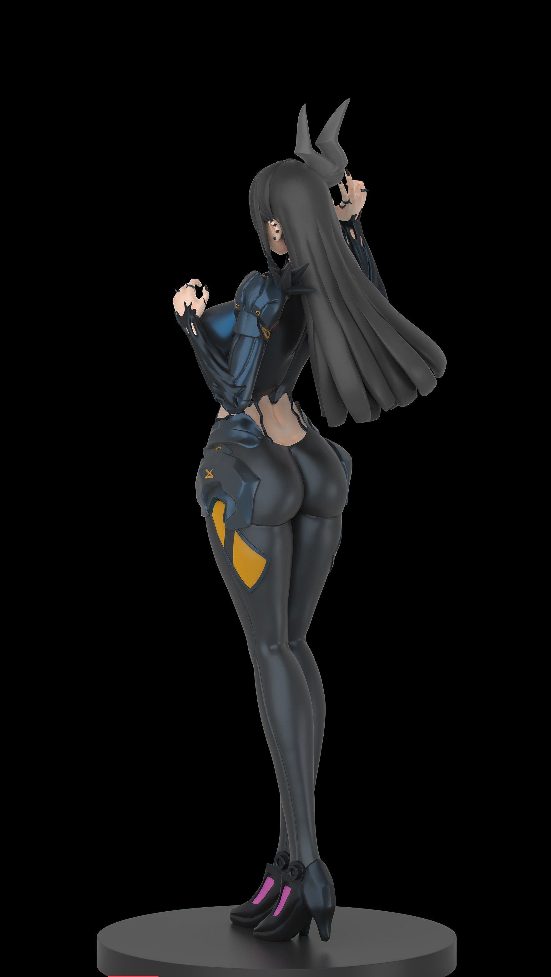 Behemoth Statue | NIKKE Fan Art by Sin3Dstudio  SFW 3d printed statue,Behemoth statue,NIKKE,3d printed figure,3d printed