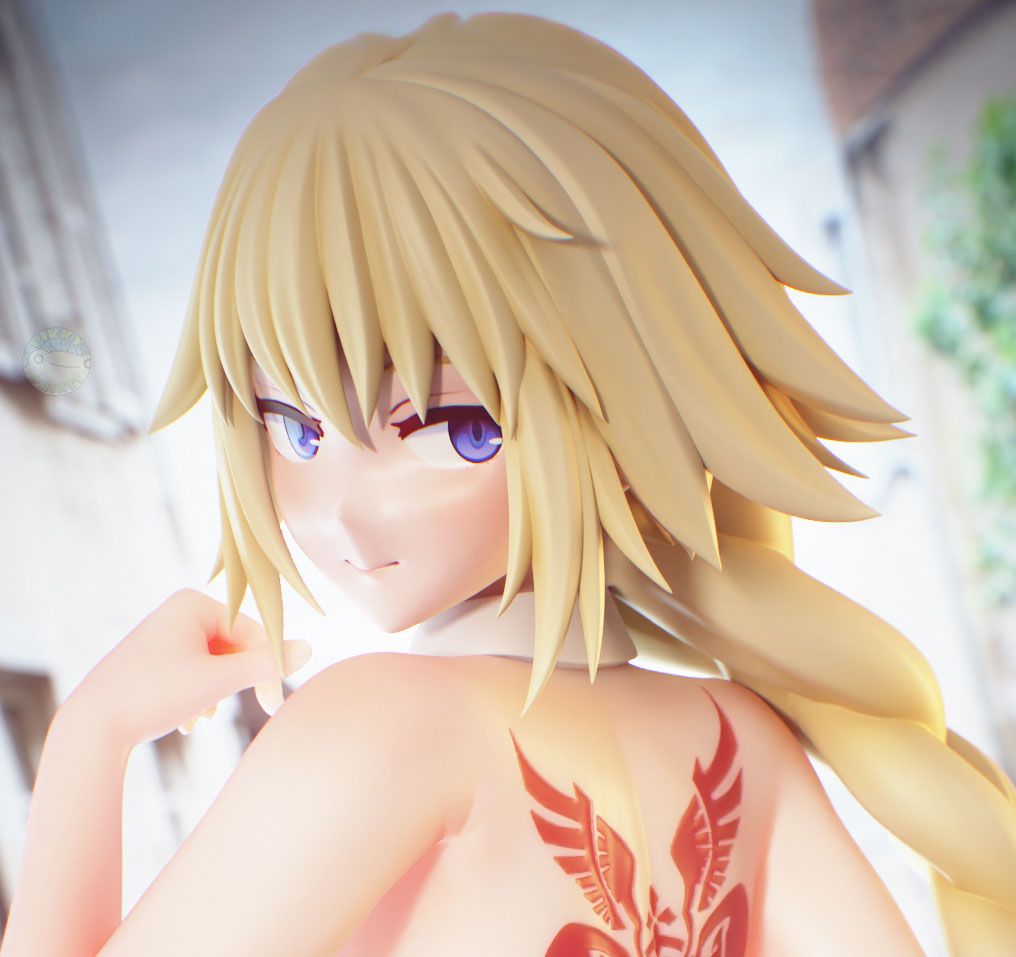 Jeanne D'Arc Statue | Fate Grand Order Fanart von PikkyPrints SFW 3d printed statue,3d printed,3d printed figure,Jeanne D'Arc Statue,Fate Grand Order Statue,sfw statue