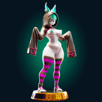 Estatua VEX | League of Legends Fan art por Officer Rhu SFW,NSFW,Futa 3d printed statue,3d printed,nsfw statue,furry statue,futa statue,vex statue,League of Legends statue,futa figurines,futanari figurines,futanari statue