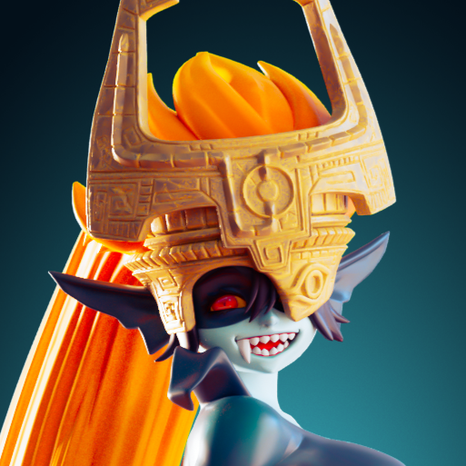 Midna Statue | The Legend of Zelda Fan Art by Officer Rhu SFW,NSFW,Futa 3d printed,Princess Zelda statue,The Legend of Zelda statue,3d printed figure,nsfw statue,futa statue