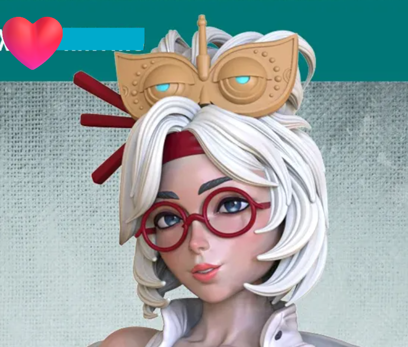 Purah Statue | The Legend of Zelda Fan Art by OXO3D SFW,NSFW 3d printed statue,3d printed,nsfw statue,3d printed figure,The Legend of Zelda statue,Purah Statue