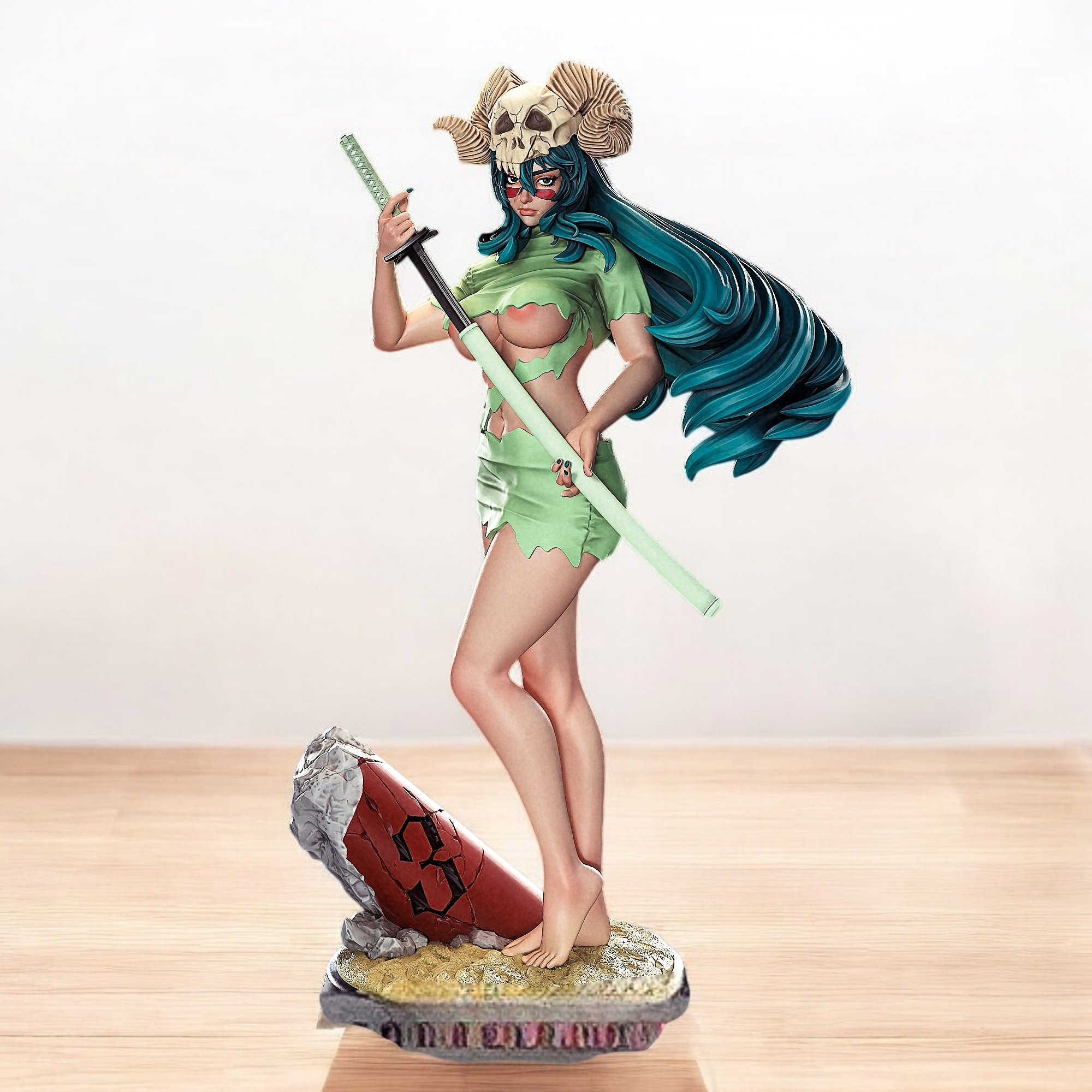 Nelliel Statue | Bleach Fan Art by PEACHFIGURE