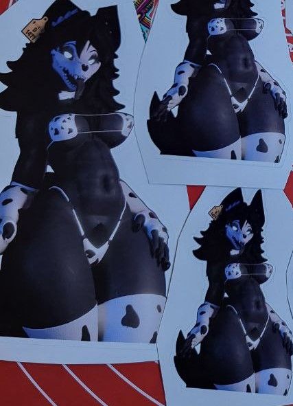 Mal0 Cowgirl Sticker | SCP Vinyl Sticker SFW null