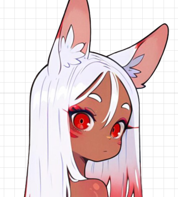 Fox Girl Furry Sticker | Original Vinyl Sticker NSFW nsfw sticker,stickers,Fox Girl sticker,original sticker,furry sticker