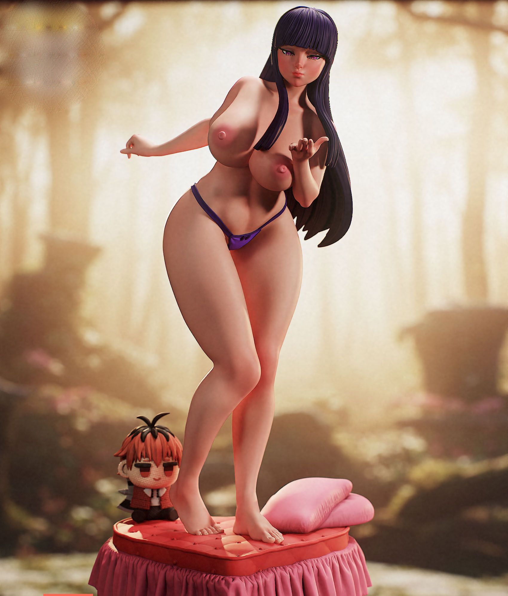 Fern Statue | Frieren: Beyond Journey's End Fan Art by PEACHFIGURE SFW,NSFW 3d printed,3d printed statue,Fern Statue,Frieren: Beyond Journey's End statue,nsfw statue