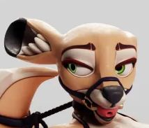 Deer Centaur Statue | Original Fan Art by Gray World NSFW 3d printed statue,3d printed,Deer Centaur Statue,nsfw statue,3d printed figure