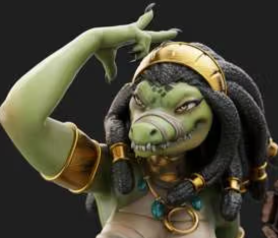 Ammit Crocodile Girl Statue | Marvel Fan Art by Anyonensfw SFW,NSFW,Futa 3d printed statue,3d printed,nsfw statue,Ammit Crocodile Girl ,Marvel,3d printed figure,furry statue,futa statue