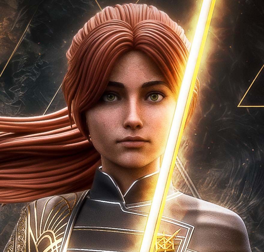 Maelle Statue | Clair Obscur: Expedition 33 Fan Art by Bulkamancer SFW 3d printed statue,3d printed,Maelle Statue,3d printed figure,Clair Obscur: Expedition 33 statue