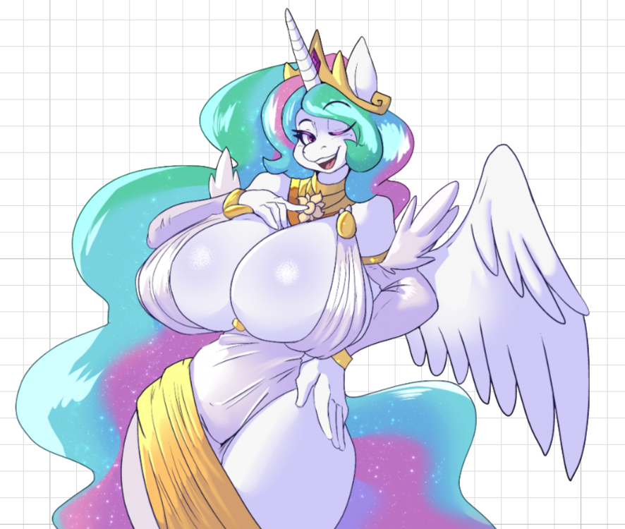 Princess Celestia V3 Furry Sticker | My Little Pony Vinyl Sticker SFW furry sticker,sfw sticker,stickers,Princess Celestia,mlp sticker,My Little Pony sticker