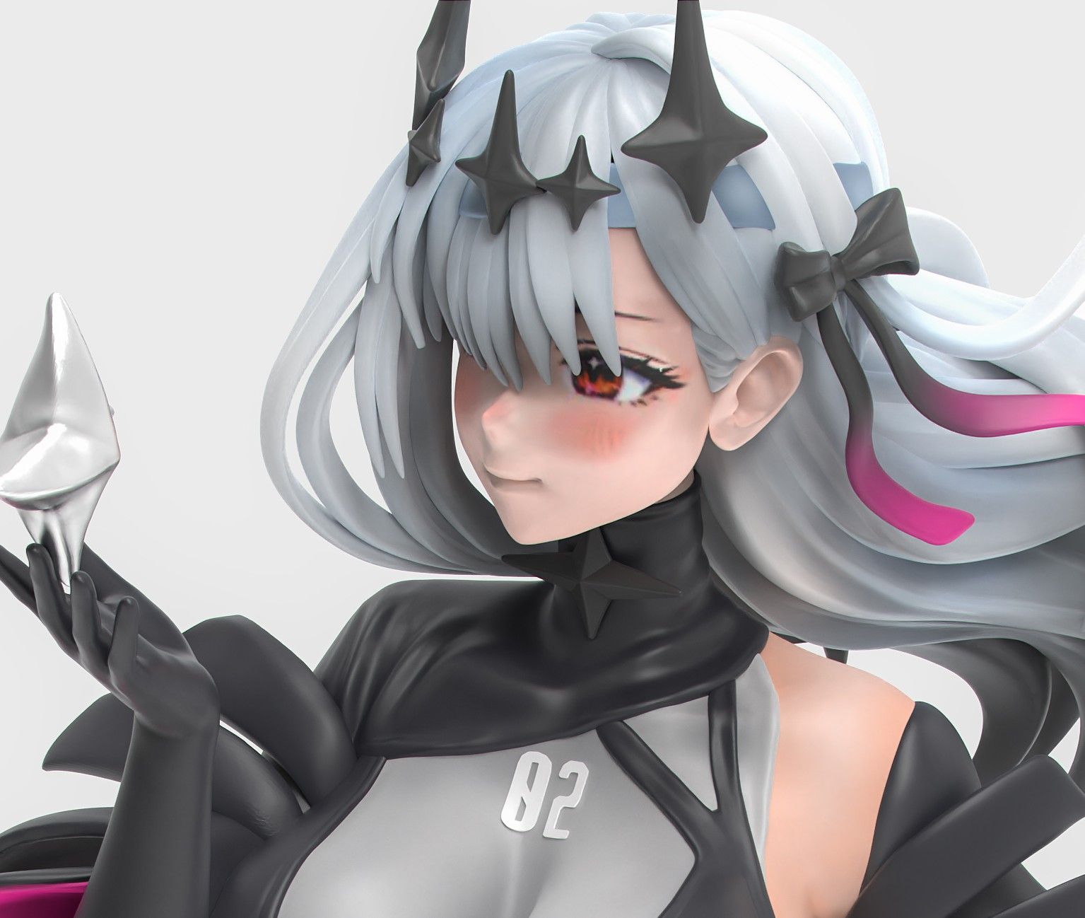 Modernia Statue | NIKKE Fan Art by Sin3Dstudio  SFW 3d printed statue,Modernia statue,NIKKE,3d printed figure,3d printed