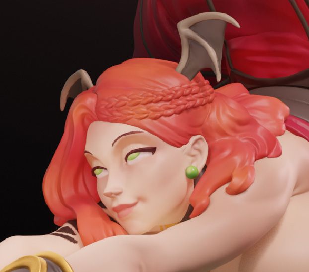 Freya Jack - O Pose Statue | Original Fan Art by Freyas Fantasys SFW,NSFW,Futa 3d printed statue,3d printed,3d printed figure,Freya Statue,Original Statue,nsfw statue,futa figurines,futanari figurines,futanari statue,futa statue