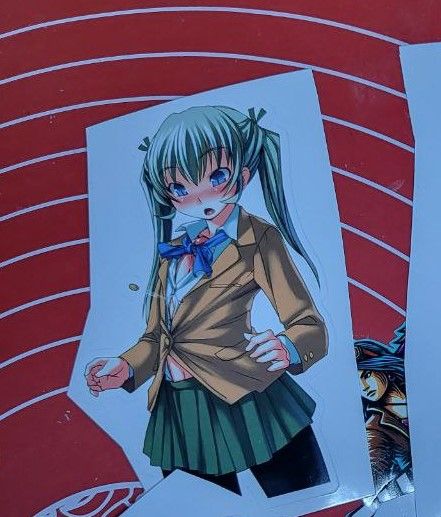 Futabu Mao Asakura Futa Sticker | Anime Futanari Stickers Ecchi Cartoon Futa futanari sticker,futa sticker,stickers,nsfw sticker,futabu sticker