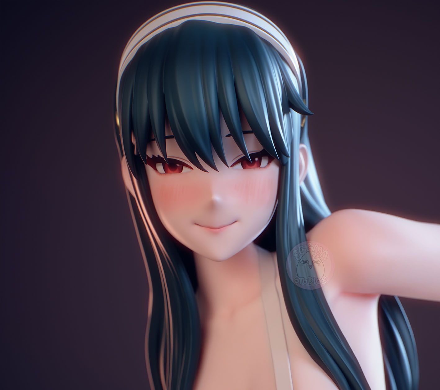 Figura Yor Forger | Spy x Family Fanart autorstwa EggmaStudios SFW,NSFW 3d printed statue,3d printed,3d printed figure,Yor Forger Statue,Spy x Family Statue,nsfw statue