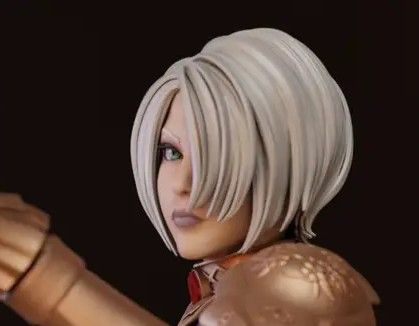 IVY Statue | Soul Calibur Fan Art by Momoji3d SFW,NSFW null